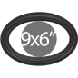 Preview: 9"x6" - 230x158mm Speaker Oval Foam Surround - Edge